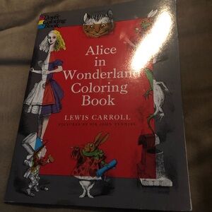 Alice in Wonderland Coloring Book - 32A $12 or 🎉